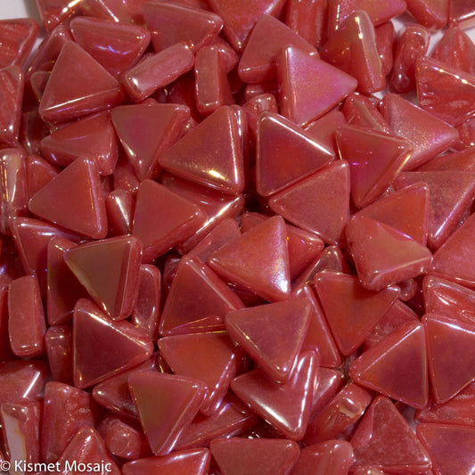7106-i - Watermelon Triangles, TriangleIrid tile - Kismet Mosaic - mosaic supplies